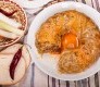Мързелива зелева сарма във форма за кекс