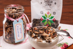 Кето мюсли с тиквени семки