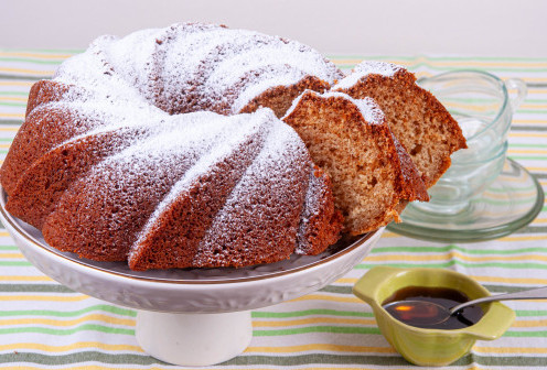 Кекс с кленов сироп