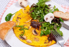 Омлет с гъби