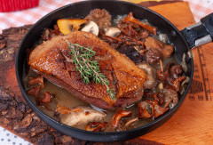 Патешко филе / патешко магре с ароматни гъби