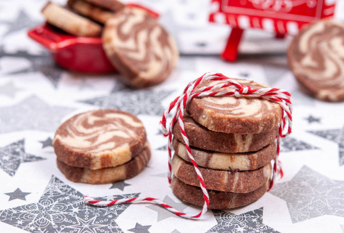 Мраморни сладки - мраморни бисквити