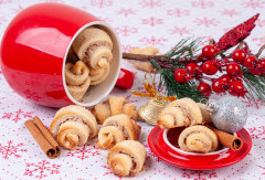 Канелени мини кифлички