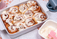 Канелени рулца с маскарпоне крем